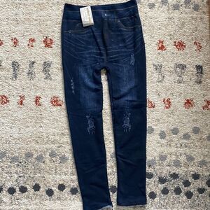 Attract Power Jeggings Denim Leggings size Small